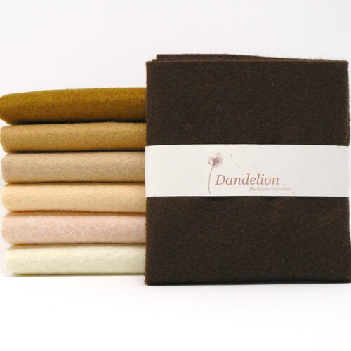 20 Piece Variety Pack of Wool Blend Felt Sheets 9 X Etsy Canada
