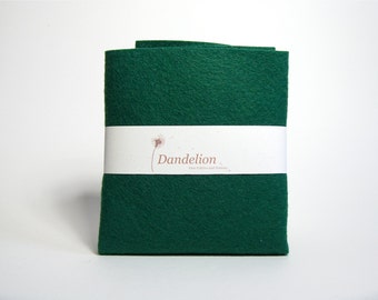 Spruce Green Felt- Wool Blend- 2 Sizes Available