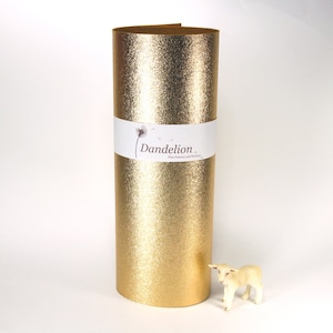 Metallic Gold Filz - 100% Merino Wollfilz - 24 cm x 30 cm