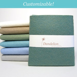 Misty Felt Pack - 7 fogli - misto lana - 9" x 12" (22,8 cm x 30,4 cm)