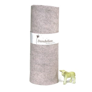 Strawberry Milkshake Felt- 100% Merino Wool- 8&quot; x 12&quot;