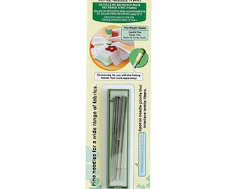 Felting Needles- Package of 5- Choose between Fine Weight (Clover 8905) or Heavy Weight (Clover 8906)