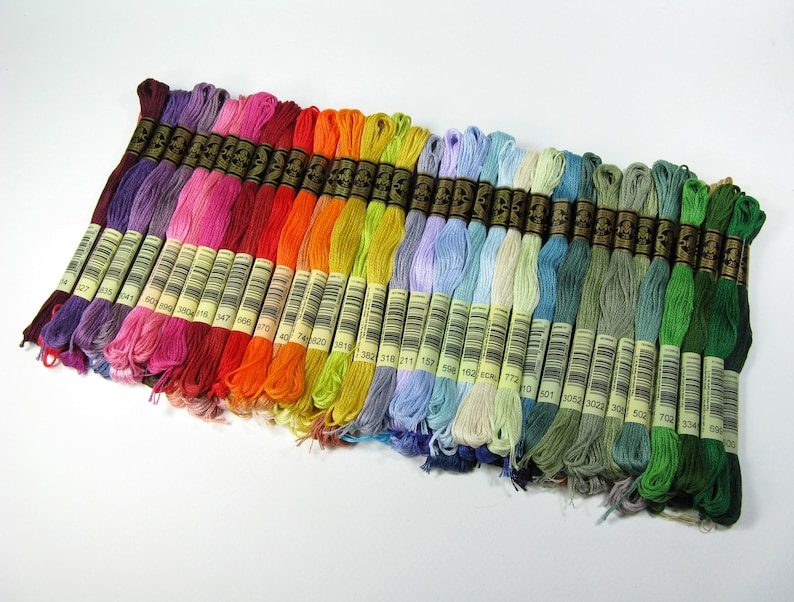 DMC Embroidery Floss Etsy