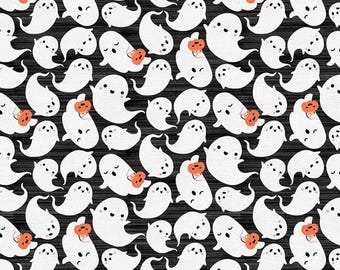 Cute Ghost Print- Cotton Quilting Fabric