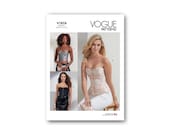 Corset Sewing Pattern- Vogue Patterns- Corset/Stays with two variations- Sizes 8-24- V1876