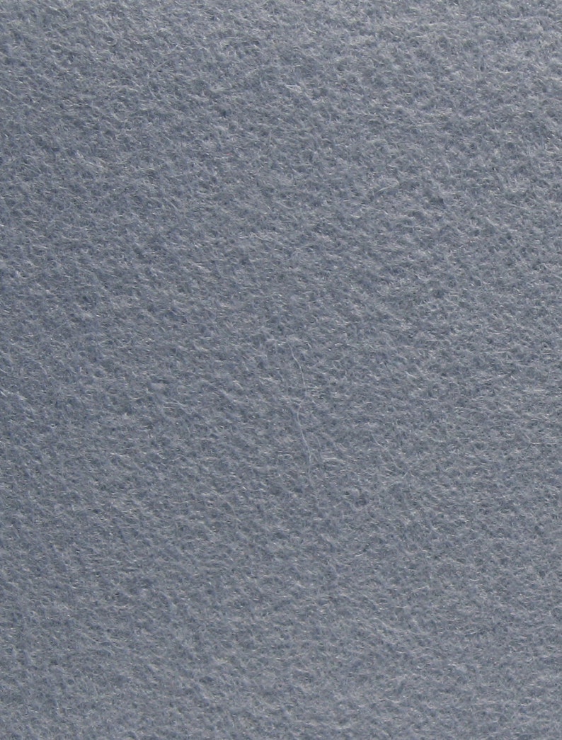 36 x 39 91.5cm x 1m 1 Metre of Metal Grey 100/% Wool Felt