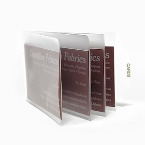 Wallet Inserts - 10cm x 6.5cm (3 5/8" x 2 5/8")