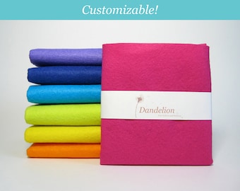 Confezione di feltro Pride - 7 fogli - Misto lana - 22,8 cm x 30,5 cm