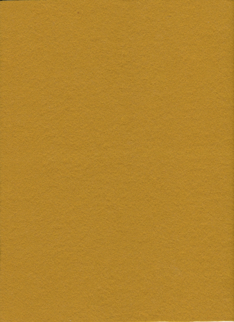 Butternut Yellow Felt Wool Blend 2 Sizes Available Etsy Ireland