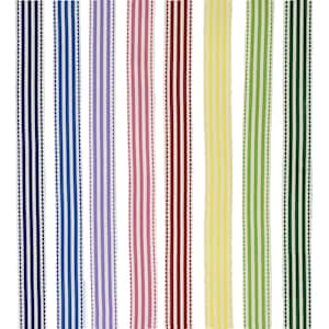Wstążki Stripe & Dash - 1 metr