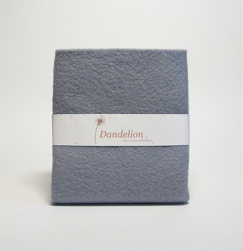 36 x 39 91.5cm x 1m 1 Metre of Metal Grey 100/% Wool Felt