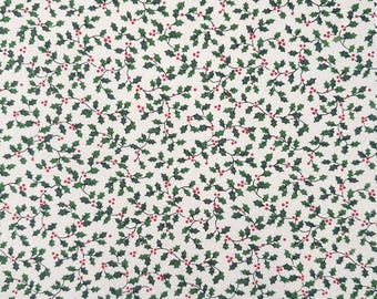 Holly Sprigs Print - Patchworkstoff aus Baumwolle