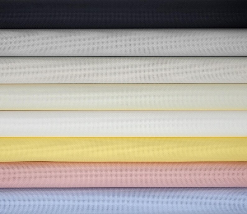 100% Cotton Aida Cloth for Cross Stitch - 14 & 18 Count, 15x18 inch image 4