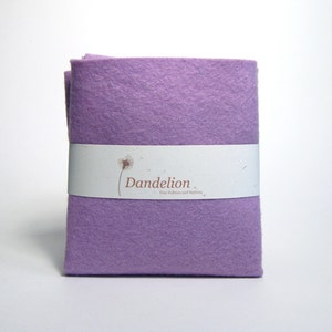 Hydrangea Purple Felt- Wool Blend- 2 Sizes Available
