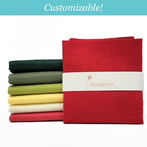 22,8 cm x 30,4 cm (9" x 12") Wollfilzpackung - 7 Blätter - Wollmischung