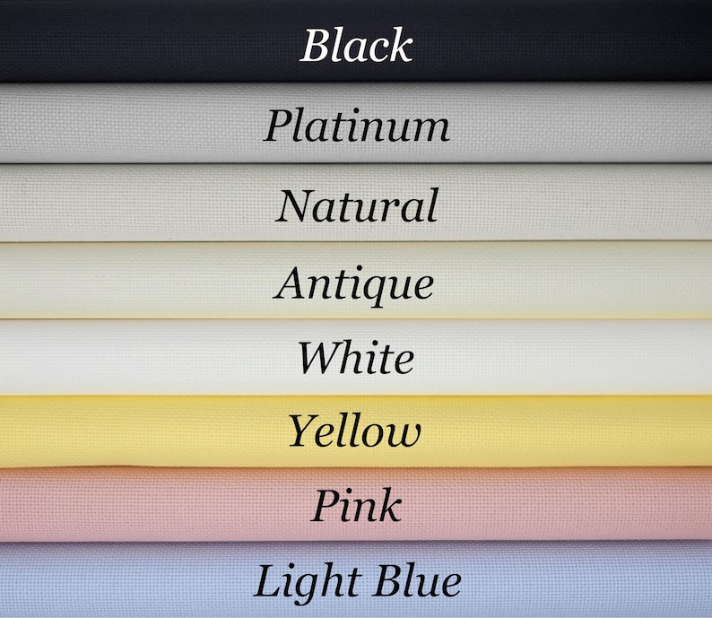 100% Cotton Aida Cloth for Cross Stitch - 14 & 18 Count, 15x18 inch image 3