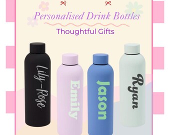 Custom Water Bottles | Personalised Gift | Made in Melbourne Australia