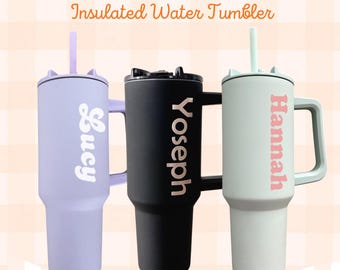 Personalised Insulated Tumbler | Double Wall Stainless Steel Water Bottle