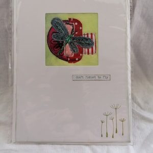 Vrije beweging, gestikte mixed media wenskaarten, 8 ontwerpen om uit te kiezen