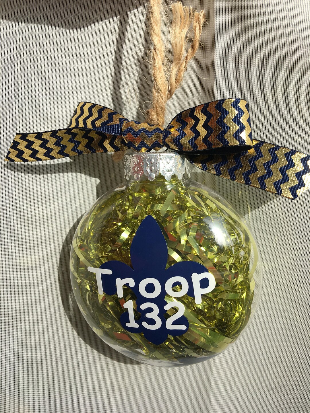 Personalized Boy Scout Ornament-christmas Ornament-troop Leader Gift ...