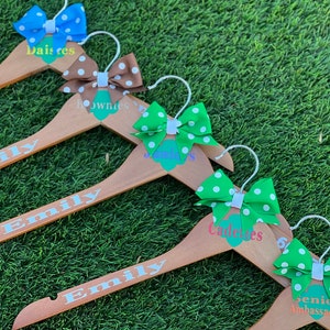 Personalized Girl Scout Vest Hanger, Daisy, Brownie, Junior, tunic hanger,