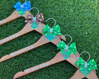 Personalized Girl Scout Vest Hanger, Daisy, Brownie, Junior, tunic hanger,