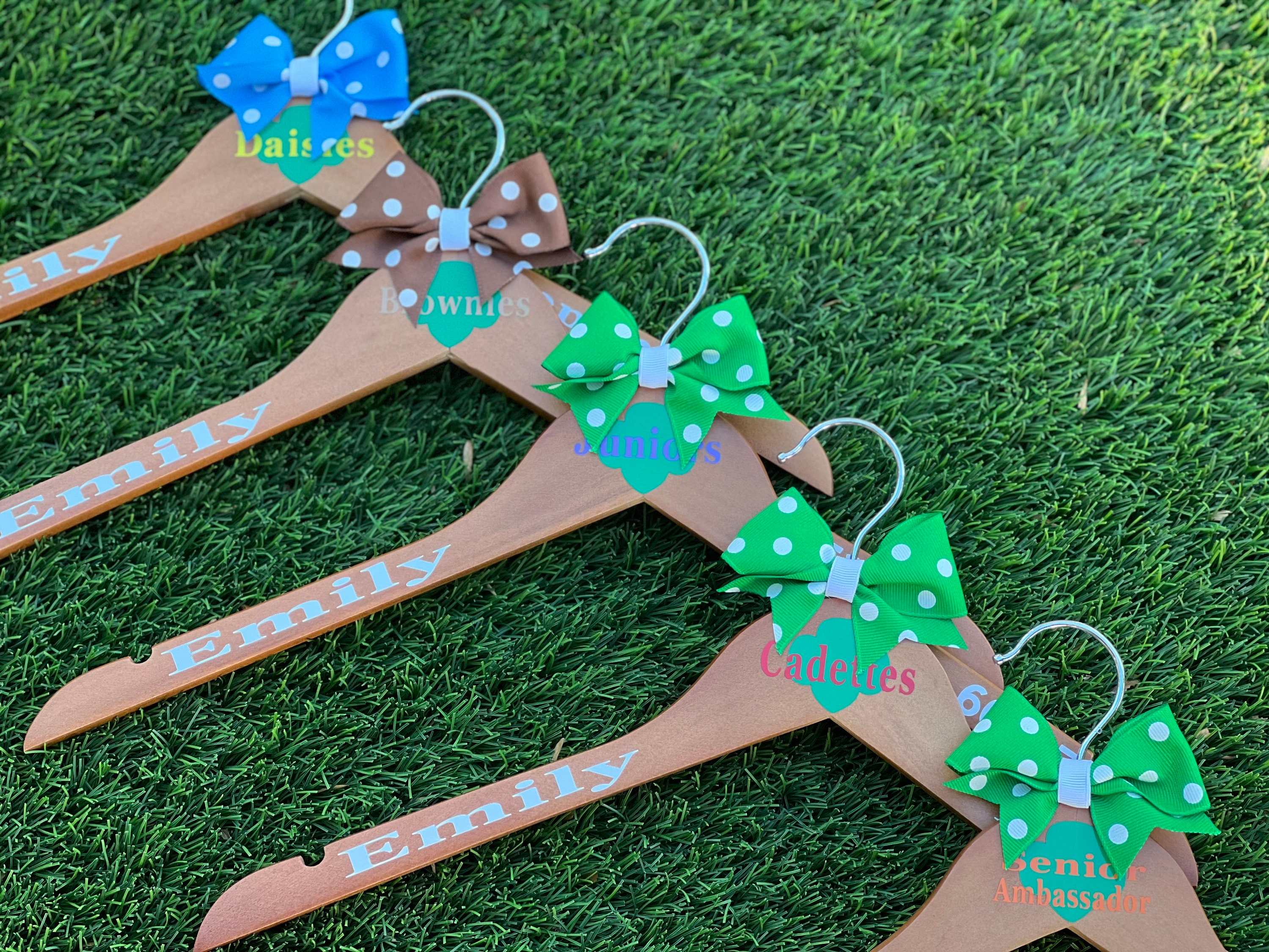 Fillable Pom Pom Ribbon Bow Bead Scout Christmas Ornament DIY Craft Kits 