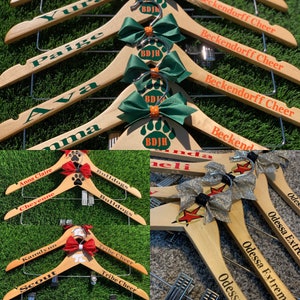 Personalized Cheer and Dance Uniform Hanger, Cheer Gift, Cheerleading, Team, The perfect swag for the season!