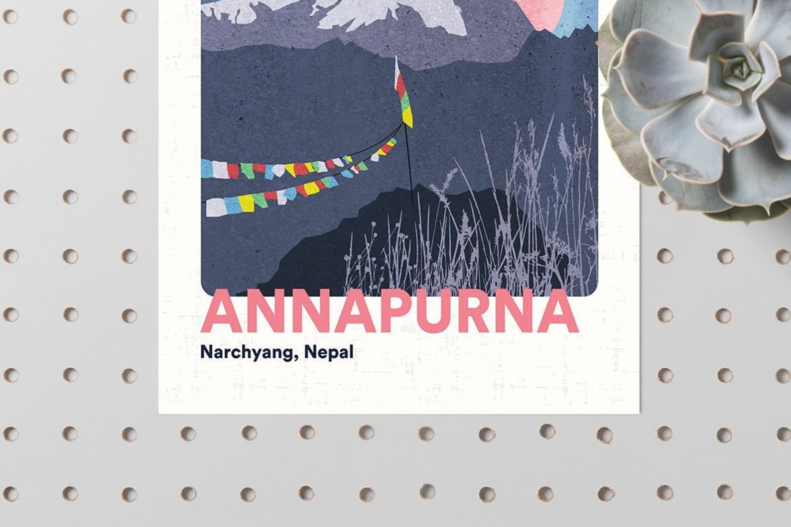 Nepal Poster // Annapurna Posters // Wall Art Prints Travel Etsy UK