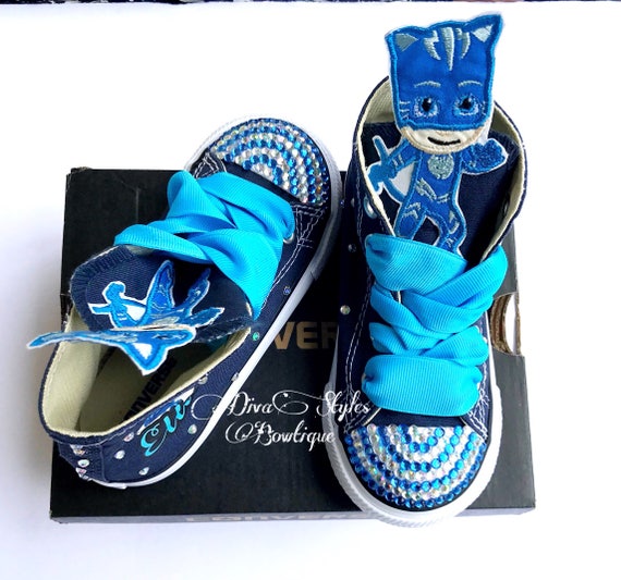 Catboy Shoes PJ Masks Shoes catboy Converse Catboy girl Etsy