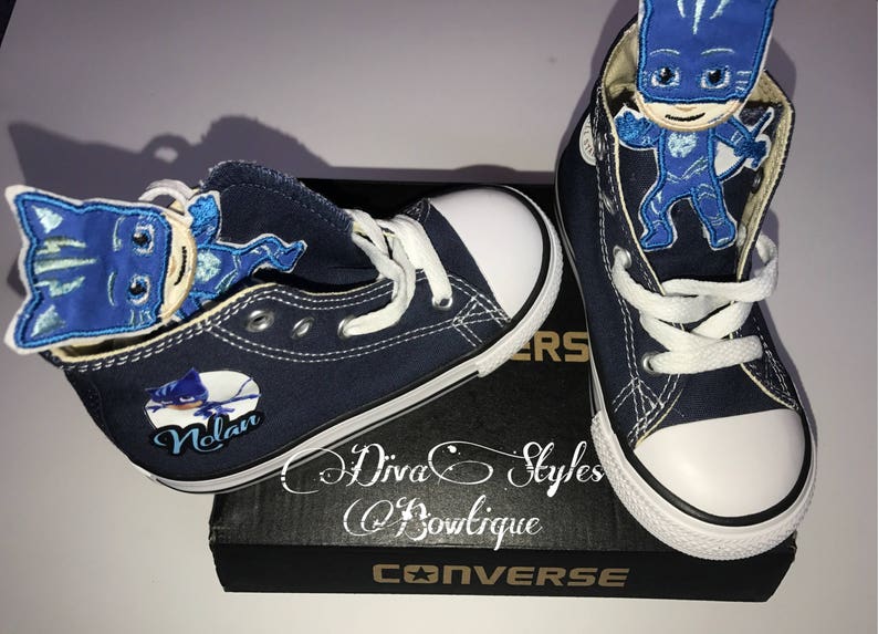 Catboy Converse Catboy Shoes PJ Mask Converse Owlette Etsy