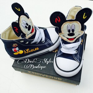 mickey mouse converse baby