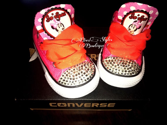 converse minnie mouse shoes