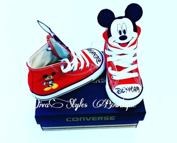 mickey mouse converse baby