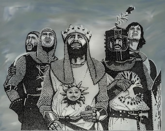 Monty Python Art Print