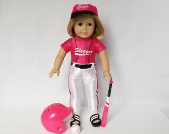 softball outfit for 18 inch doll