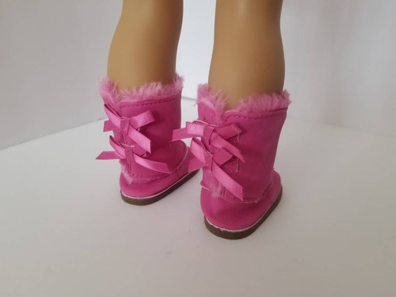 pink ugg style boots