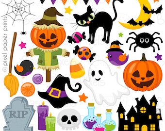 Halloween clip art - Clipart for Personal and commercial use