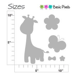 Giraffe Girl Clipart Digital Clip Art Giraffe Girl Personal and commercial use image 4