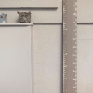 Wooden Measuring Chart, Stoney Ground,ruler Height Chart,personalised ...