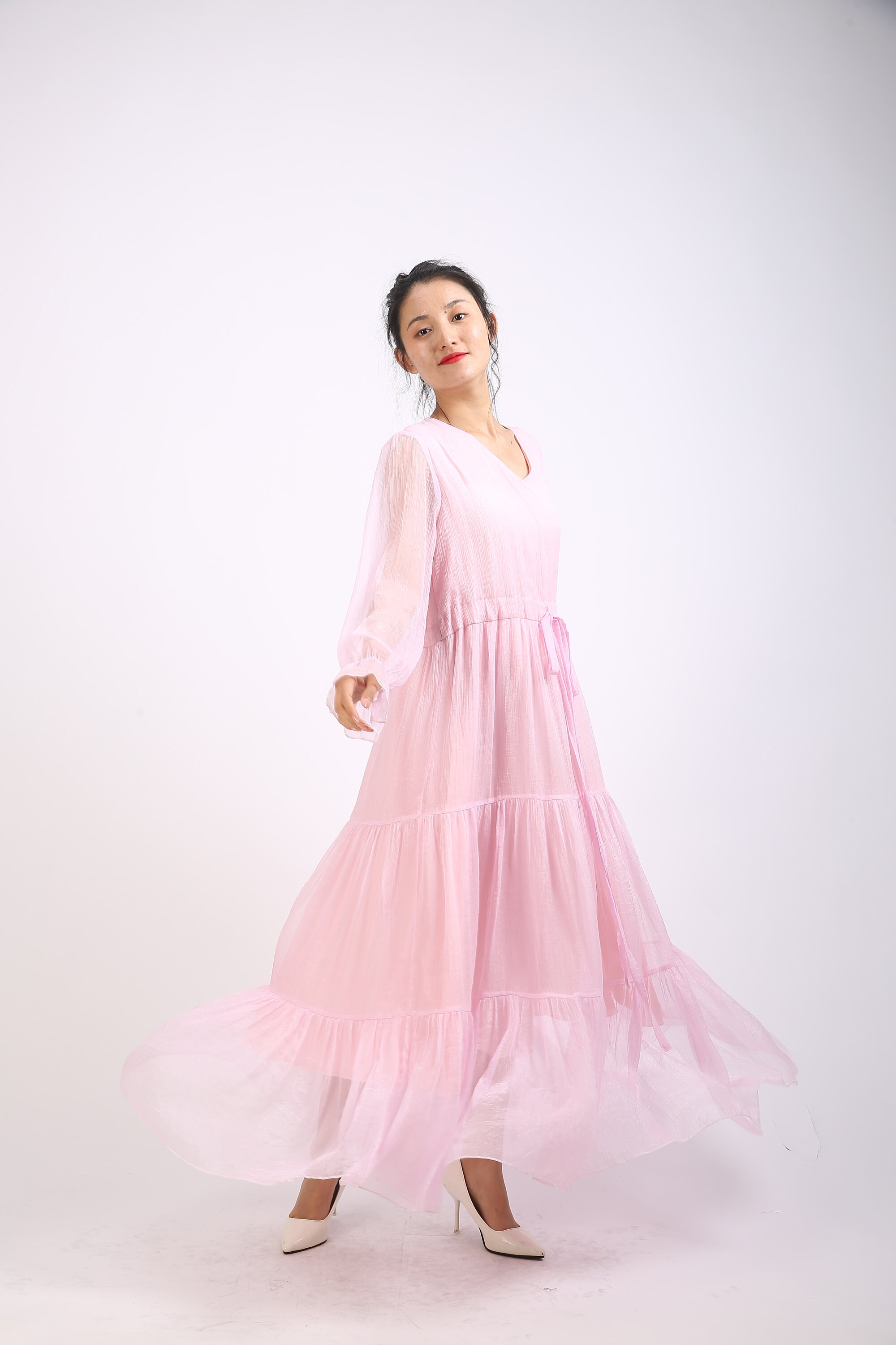 tea pink colour dress Tea Pink Salwar Kameez with Embroidery Work Online 2022 SMALL