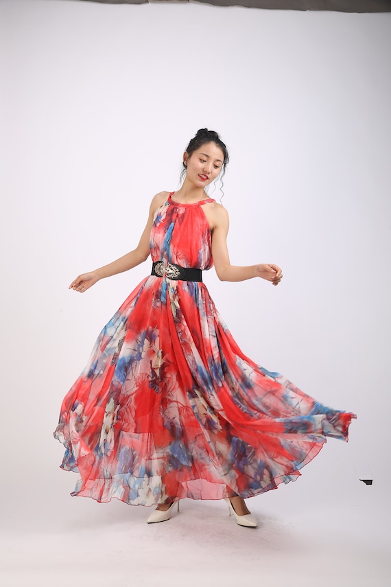 red floral bridesmaid dresses Isabeau Trendy A-Line Ruched Slit Floral Lace Bridesmaid Dresses, Red