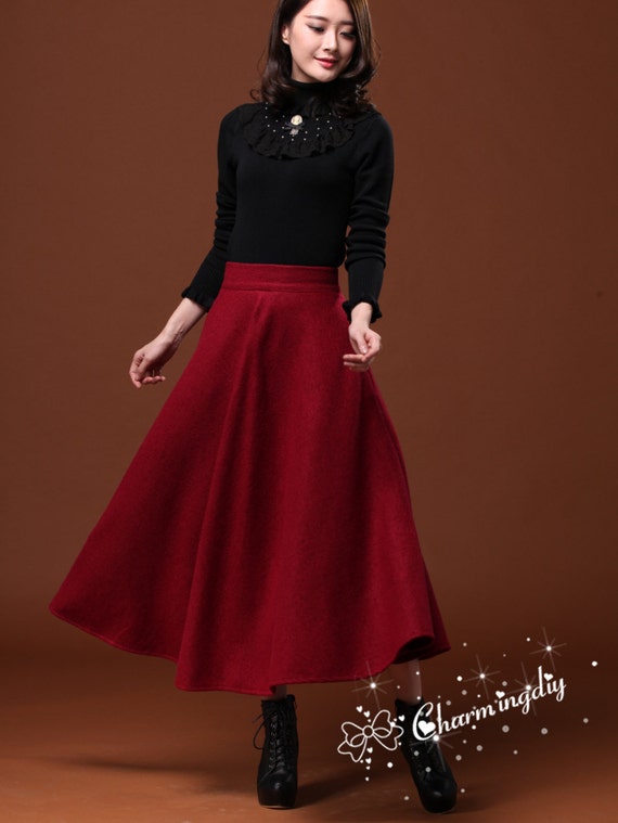【関税＆送料込み】Balmain Short Skirt In Red Virgin Wool Balmain button-detail Virgin Wool Mini Skirt | Red | FARFETCH BH