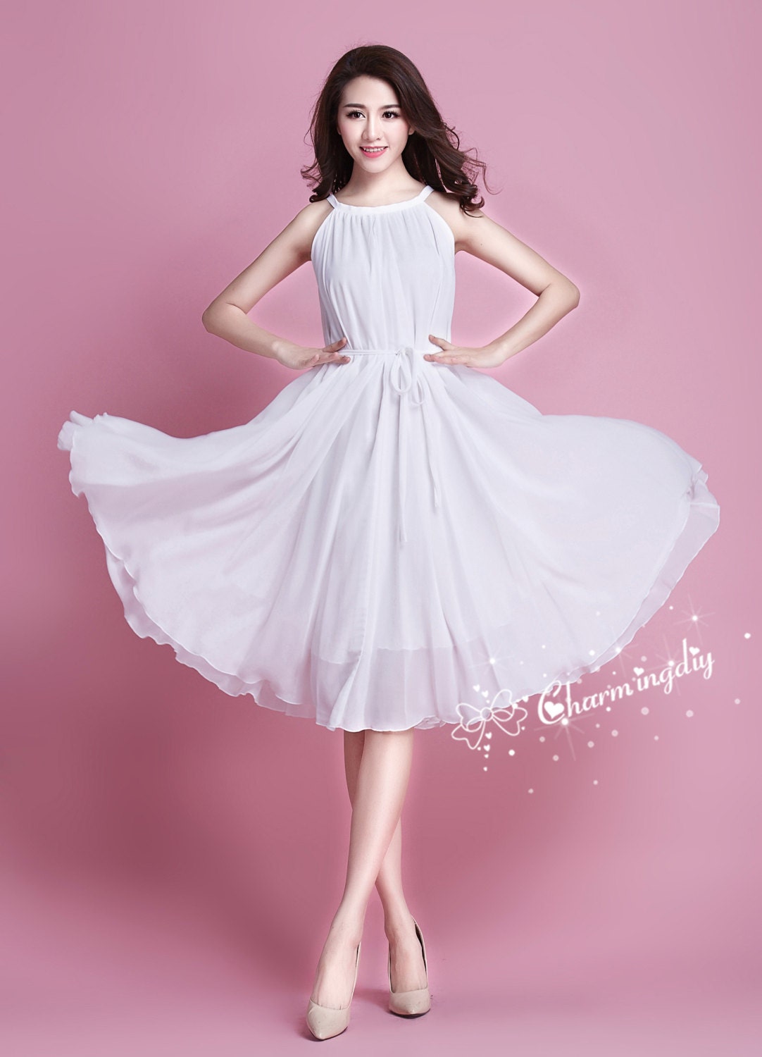 sachin and babi light blue dress Azazie Julia Vintage Mauve Sheath V-Neck Pleated Chiffon Dress Ready to  Ship