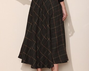 人気新品 wool skirt 3way loop back hang - ロングワンピース 