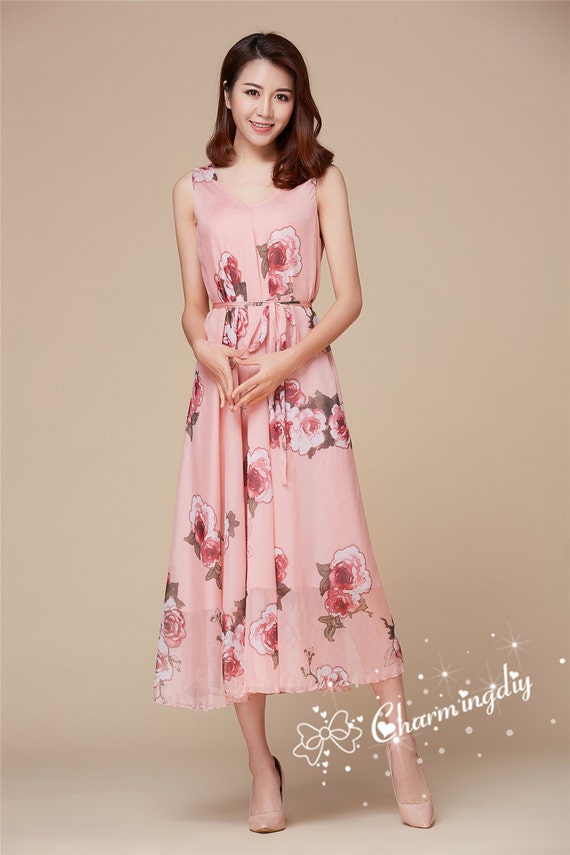 pink tea party dress for women Romantic Vintage Floral Midi Puff Sleeve Embroidered Dress Cottagecore A Line Dress Elegant Lace Trim Tencel Dress or no bra Two Piece Pink Satin Party