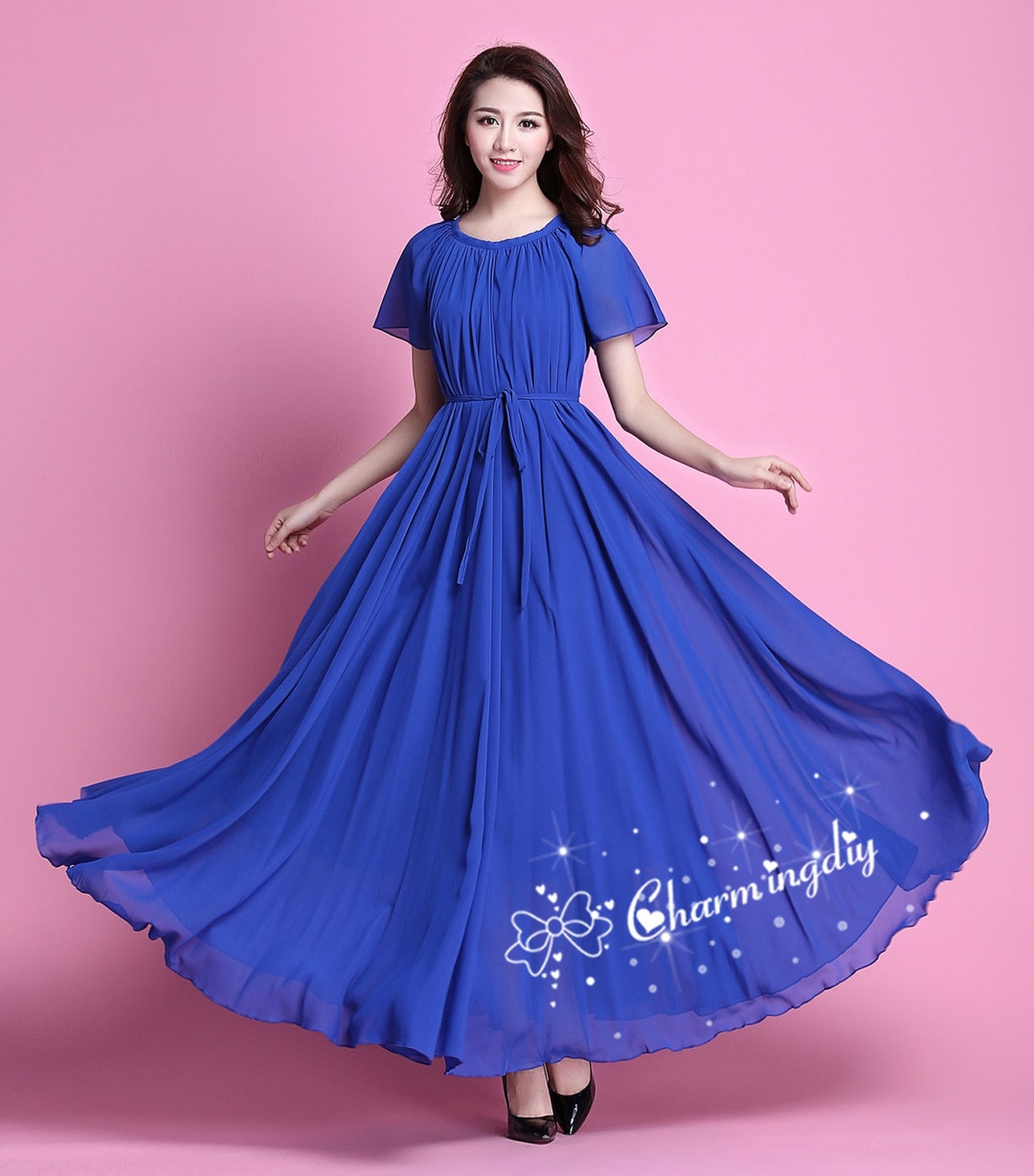 emerald green midi dress ELOISE with Split Leg Detail New White V-Cut Long Offer:2x Różdżka Bloom 5w1 solid wood