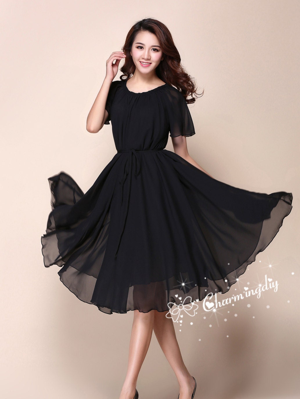 Black Fit And Flare Dress - Manufacturer Exporter Supplier from Gautam  Buddha Nagar India