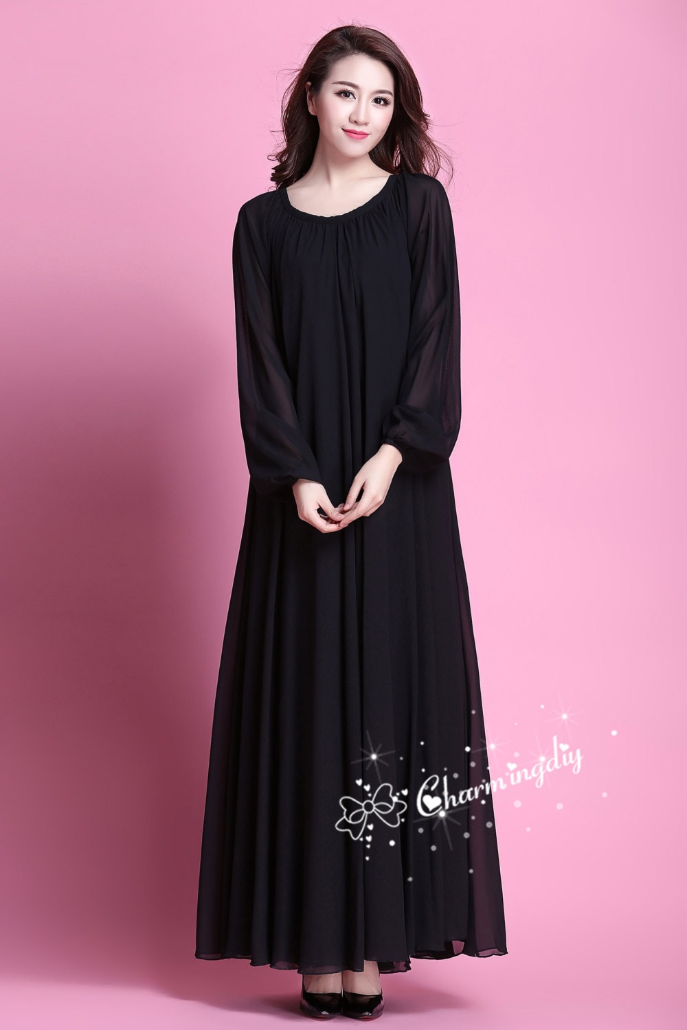 black and white crochet dress Noir Eclipse Crochet Cut-Out Maxi Dress – Black or White – Ora Marella