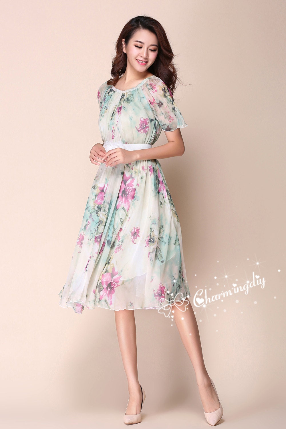 Amazon.com: 1950 Style Clothing for Women Vintage Pink Dress
